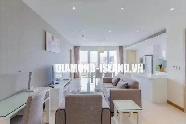 2-bedroom apartment at Diamond Island for rent, price only 1300$