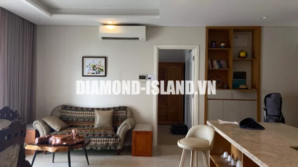 Affordable 2-bedroom apartment for rent in Tower H, Diamond Island