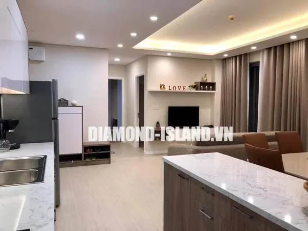 Diamond Island 2-bedroom, 90m2 for rent. Only 26 million VND including fees