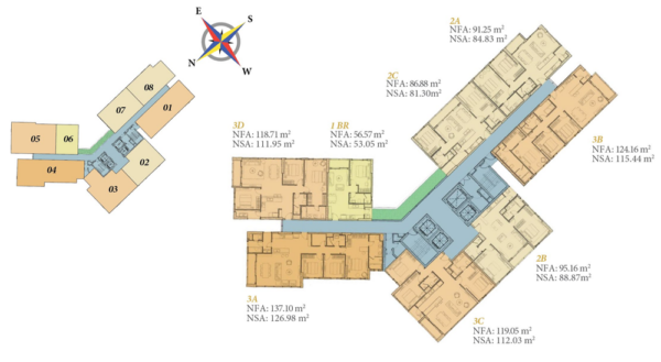 Hawaii Tower floor plan – Diamond Island apartment, District 2