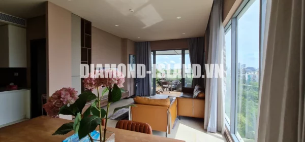 For sale: Diamond Island Apartment - 3 bedrooms, featuring an extra outdoor garden area of up to 75m2