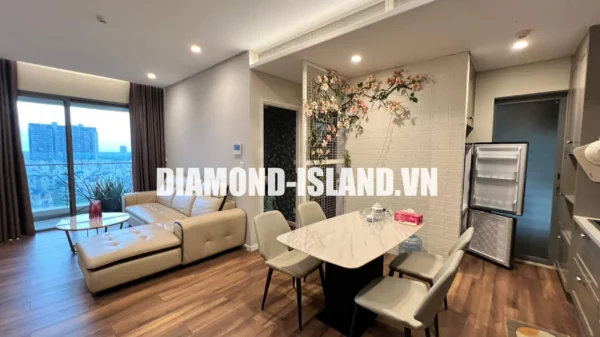 Cho thuê căn hộ Diamond Island 1PN view hồ bơi + villa giá tốt